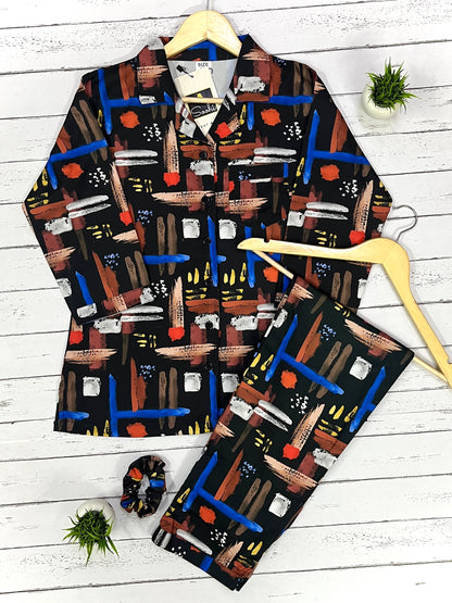 Midnight Canvas PJ Set (Women)