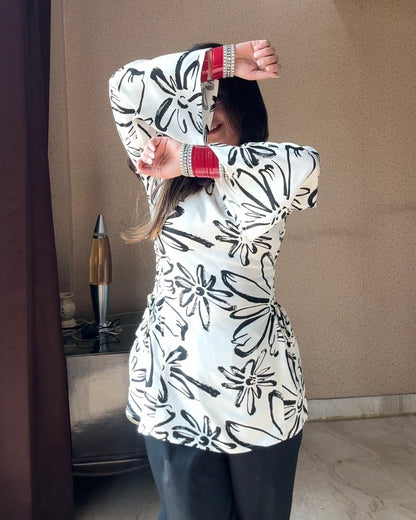 Phool Short Kurti (women)