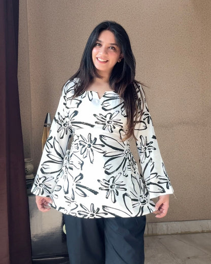Phool Short Kurti (women)