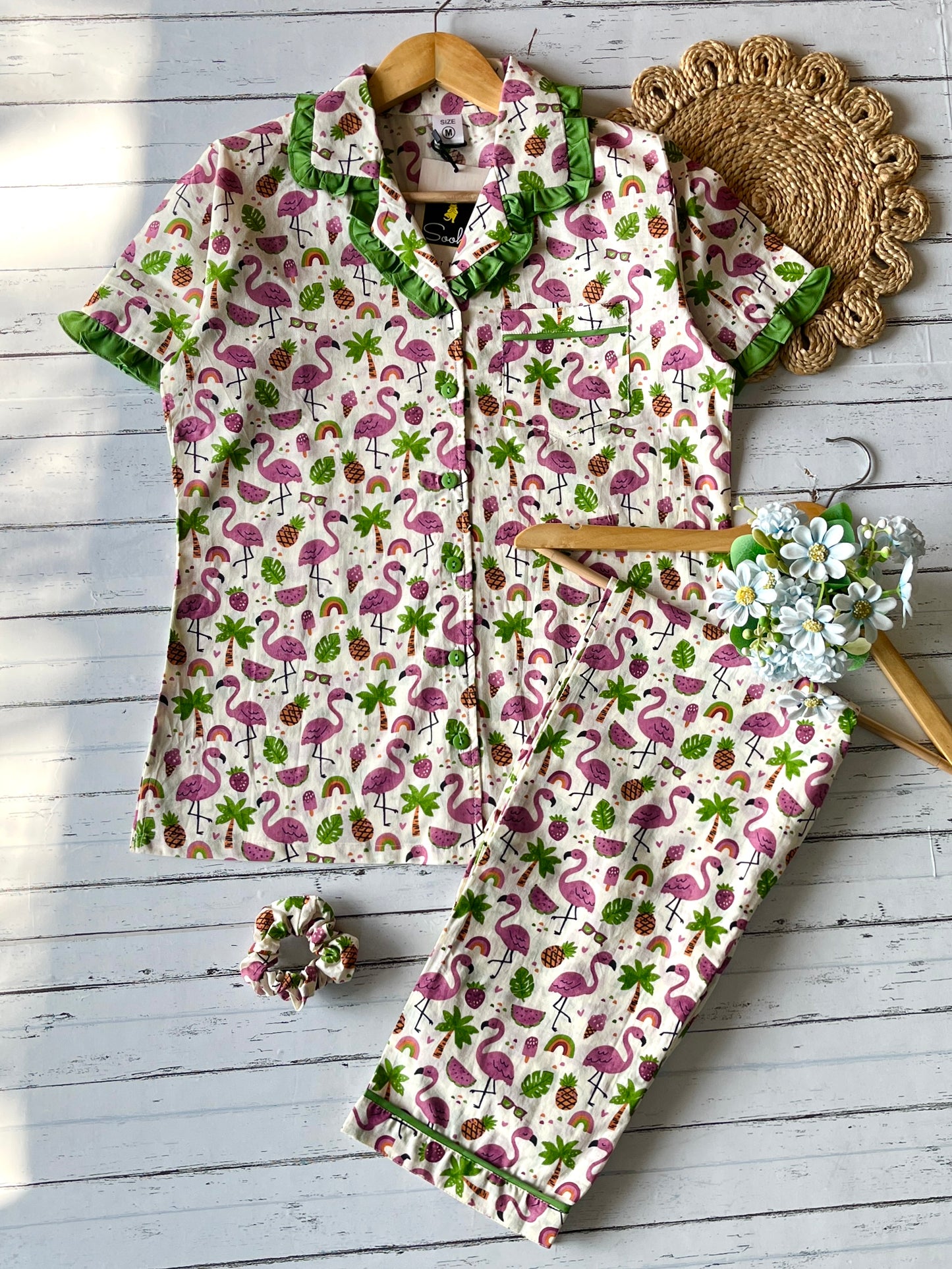 Tropical Flamingo Pj Set (Women)