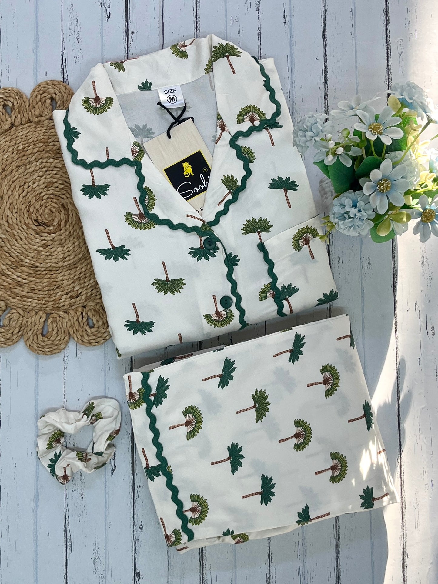 Summer White Pj Set (Women)