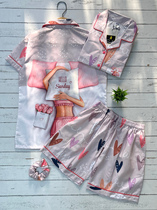 Hello Sunday Shorts Set (Women)