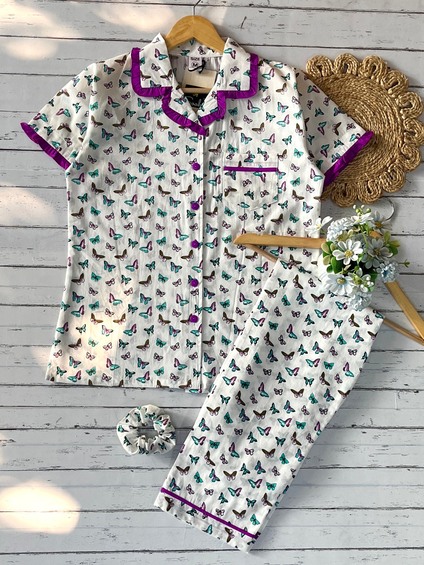 Butterflies Pj Set (Women)