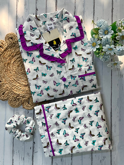 Butterflies Pj Set (Women)