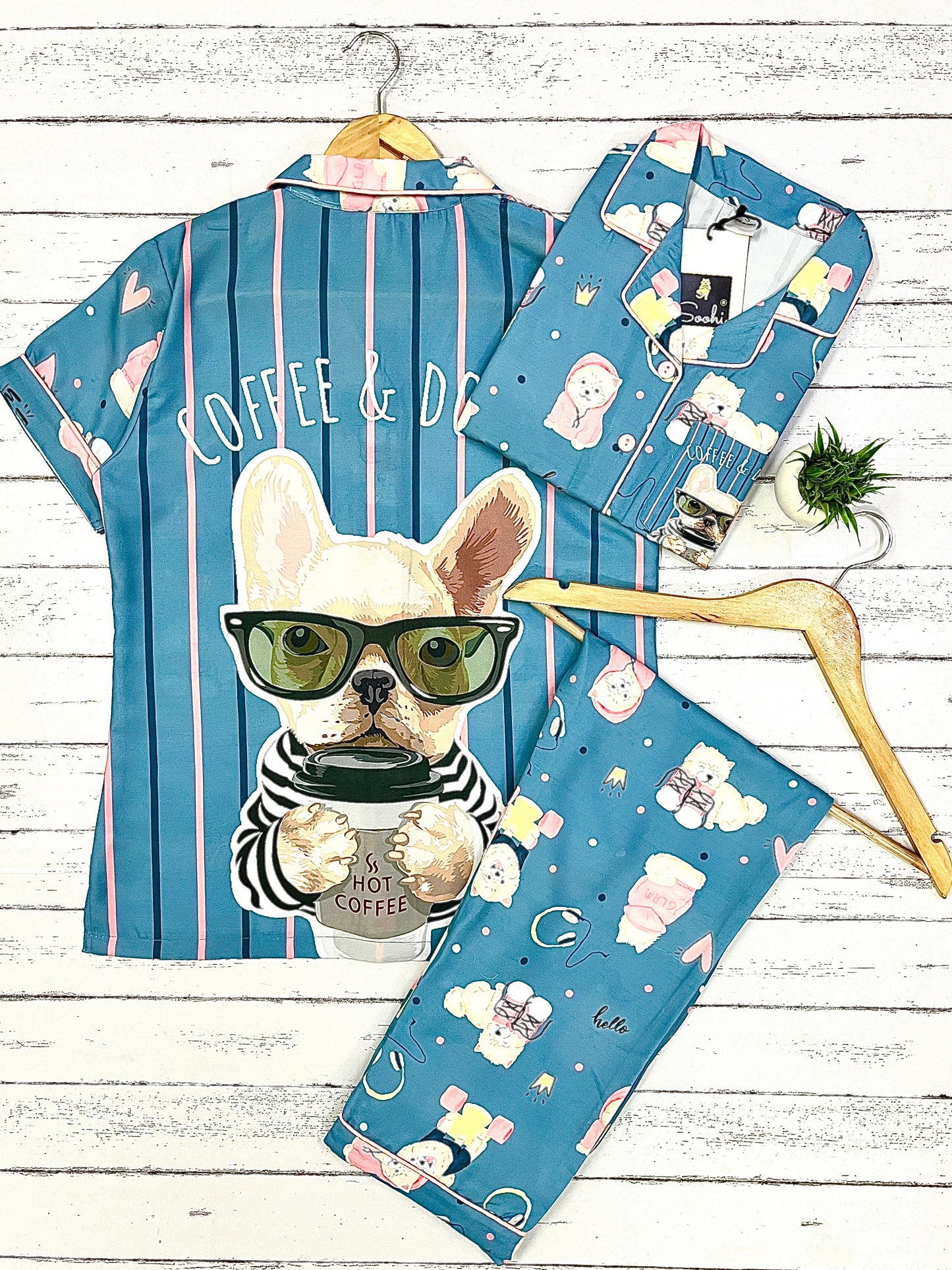 Coffee Doggo PJ Set (Women)