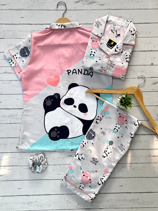 Panda Love Pj Set (Women)