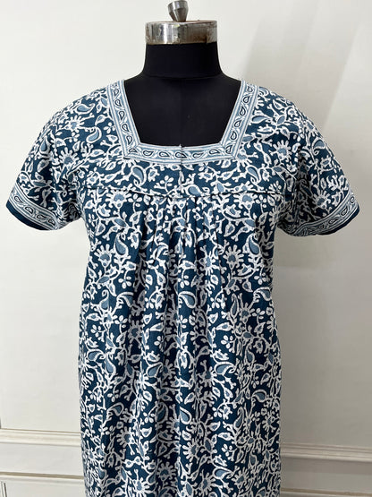 Grey Ambi Cotton Nighty (Women)