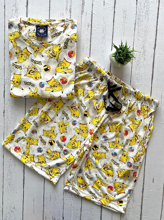 Pikachu Shorts Set (Women)