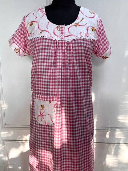 Pink Key Charm Nighty (Women)