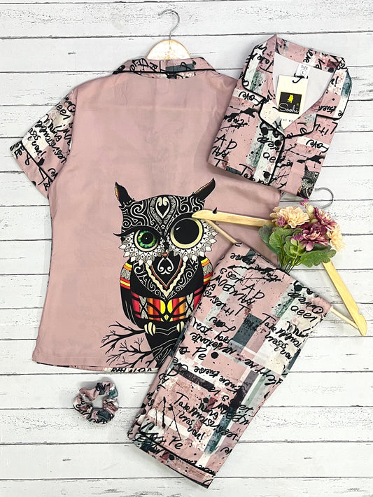 Mauve Owl Nightwear (Women)