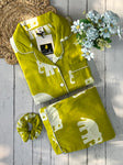 Yellow Elephant Pj Set (Women)