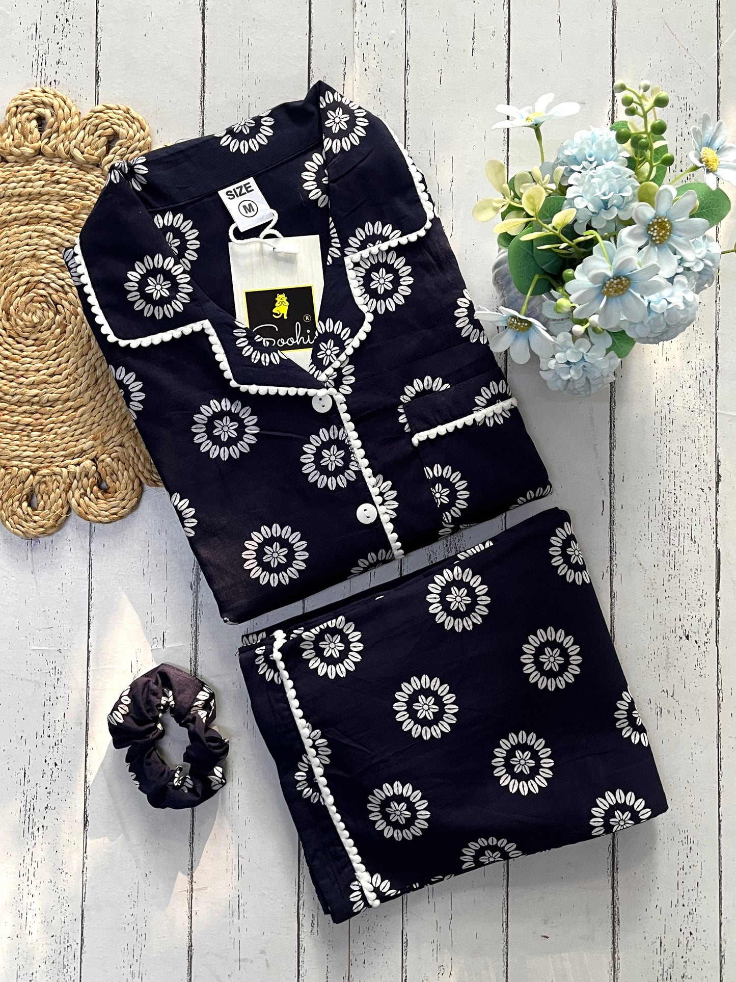 Blue Mandala Pj Set (Women)