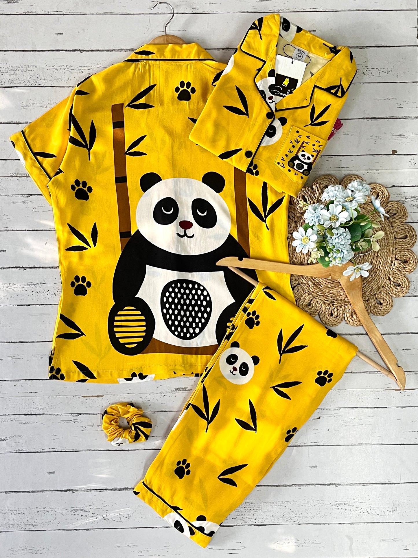 Panda PJ Set ( Women )