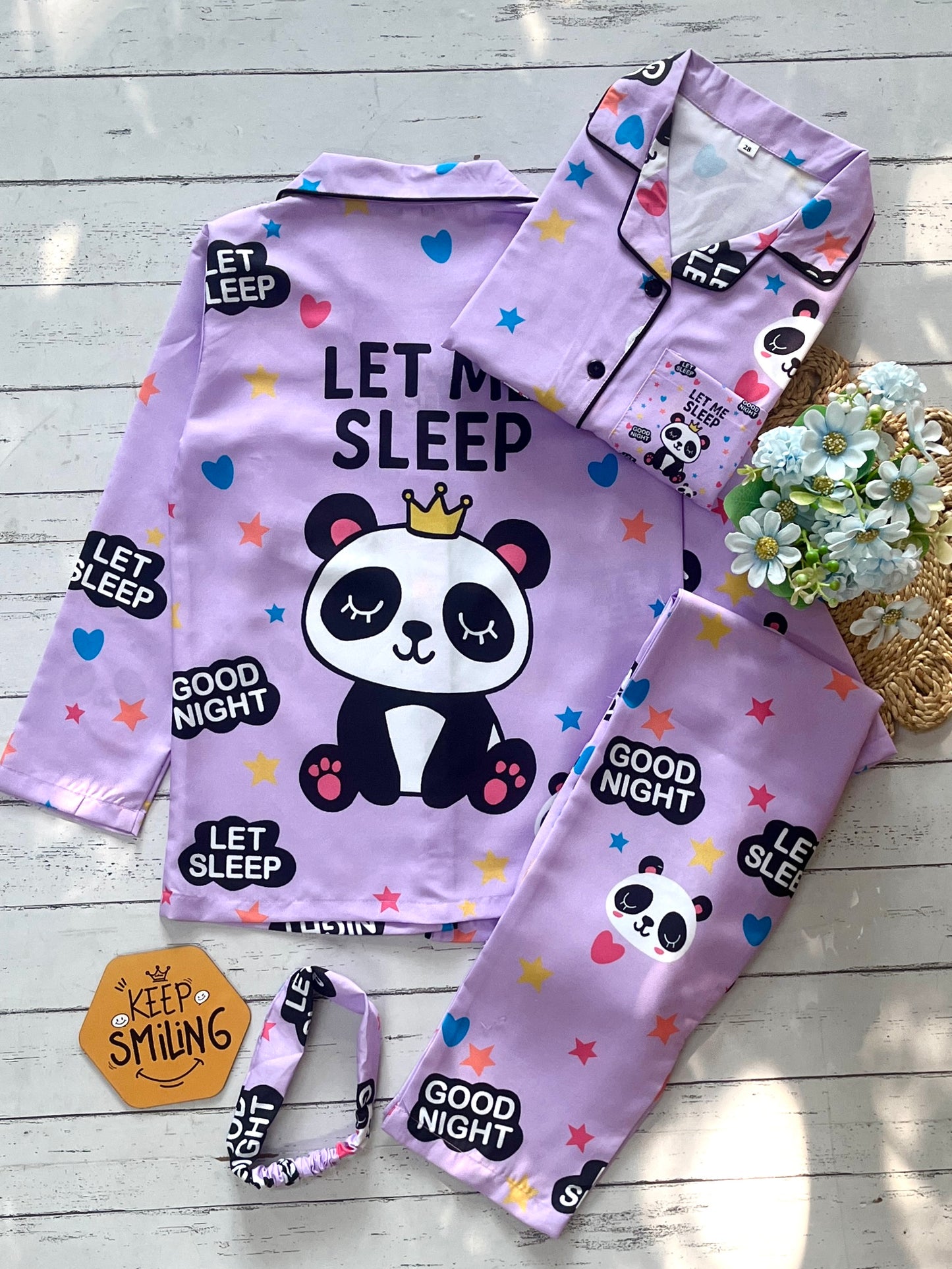 Panda Pj Set (Kids)