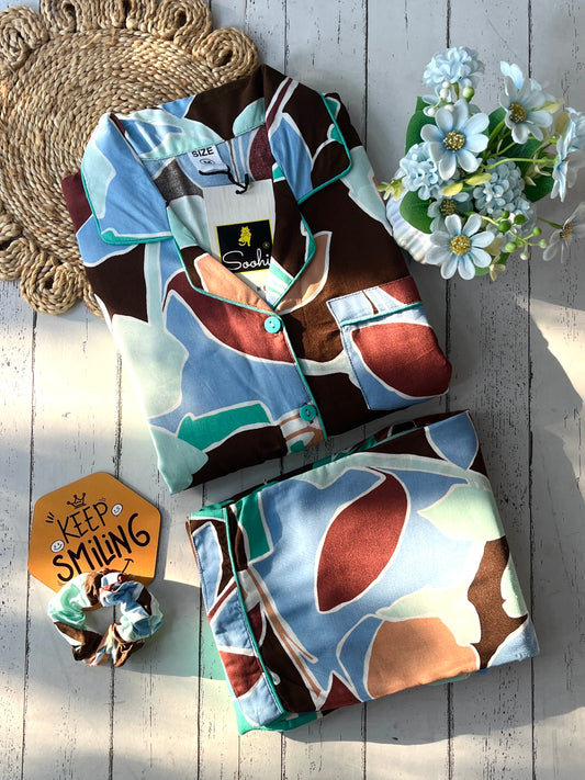 Multi Petal PJ Set ( Women )