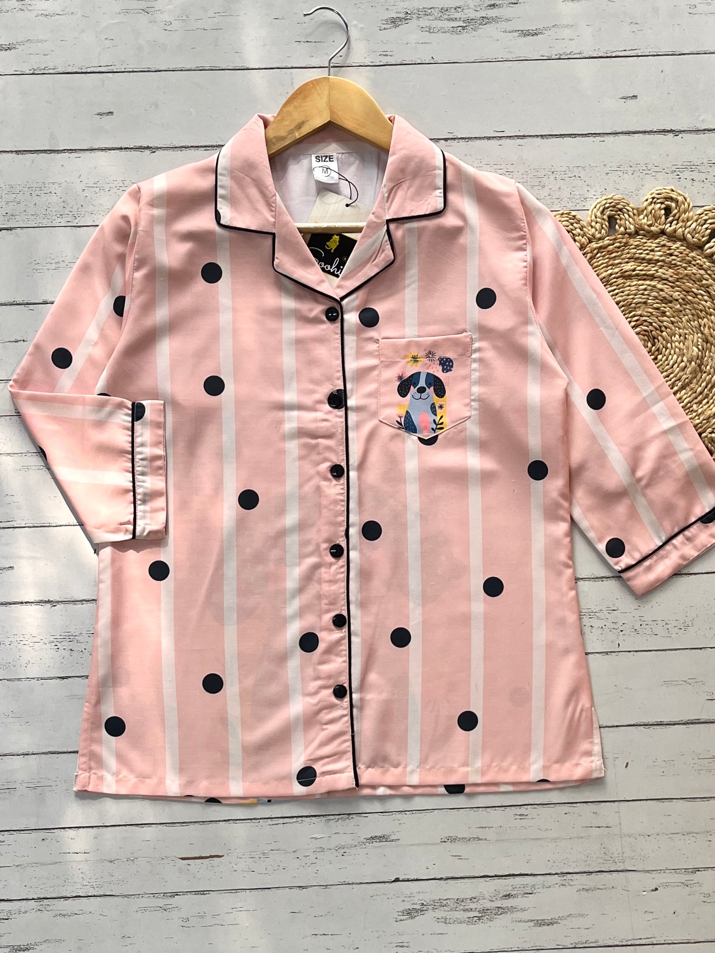 Woofy Dots Pj Set (Women)
