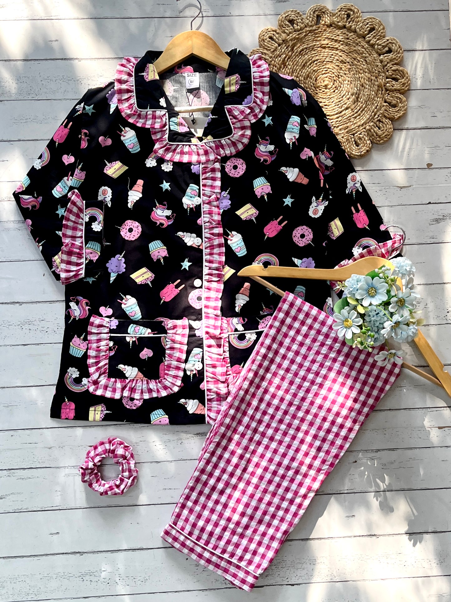 Black Candyland PJ set (Women)
