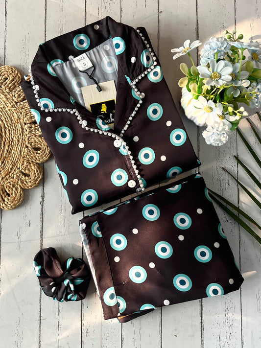 Black Eye Pj Set (Women)