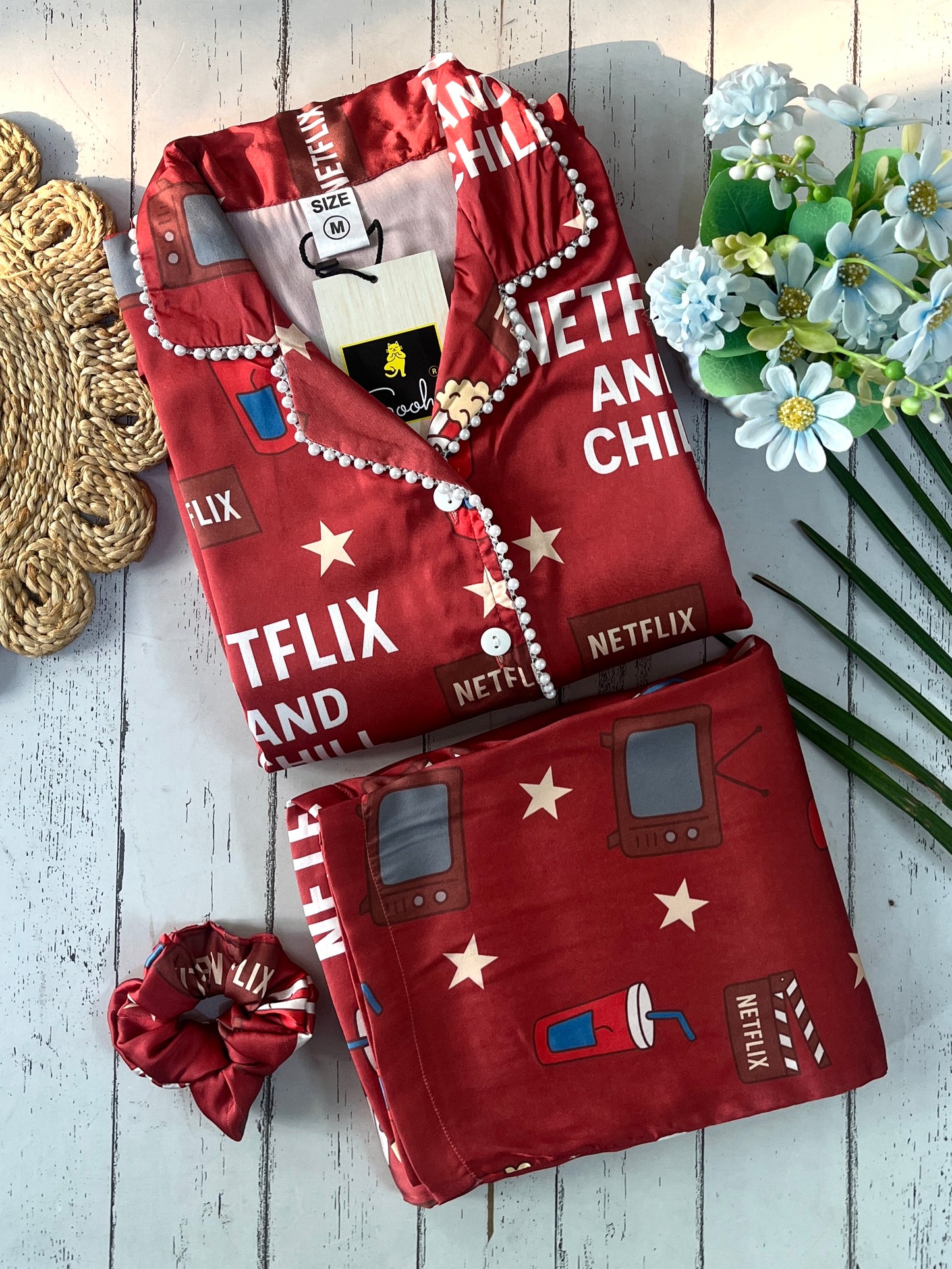 Netflix & Chill Pj Set (Women)