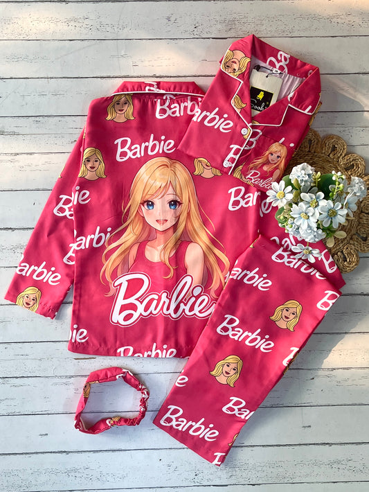 Barbie Pj Set (Kids)