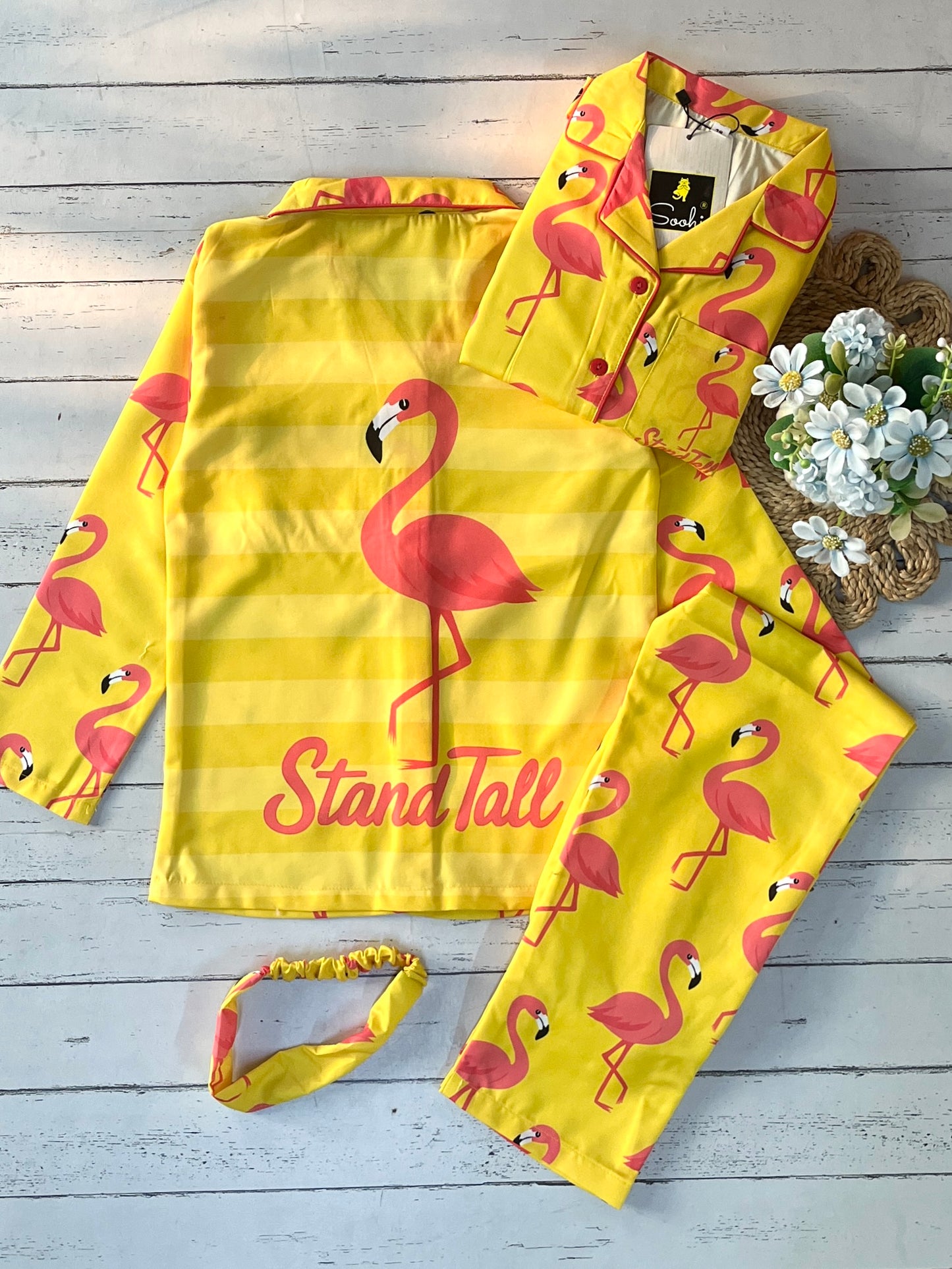Flamingo Pj Set (Kids)