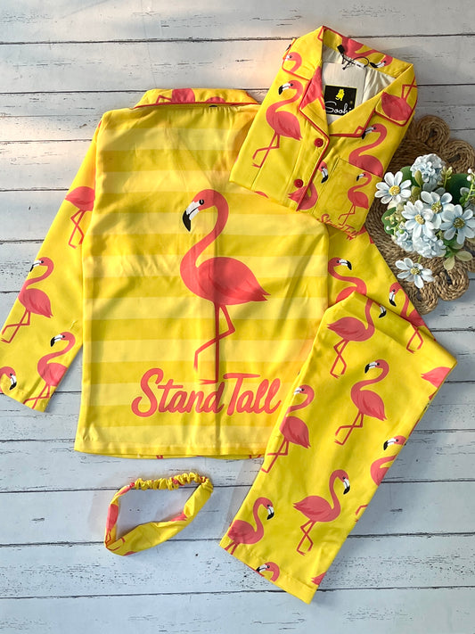 Flamingo Pj Set (Kids)