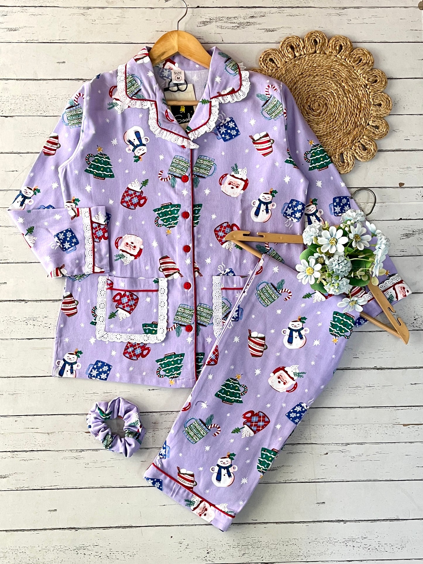 Snowman Winter PJ Set (Women)