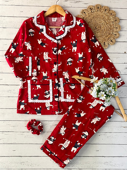 Polar Bear Winter PJ Set (Women)