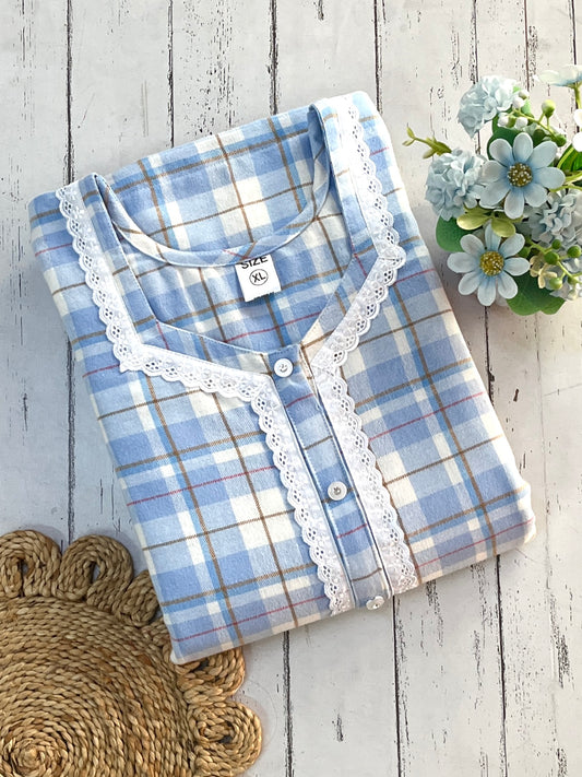 Blue Bloom Winter Nighty (Women)