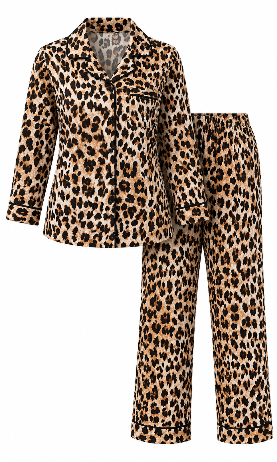 Brown Leopord Pj Set (Women)