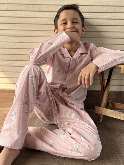 Space Boy Pj Set (Kids)
