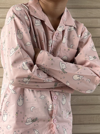 Space Boy Pj Set (Kids)