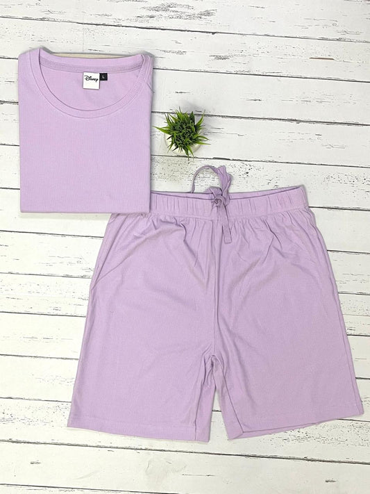 Lavender Shorts Set (Women)