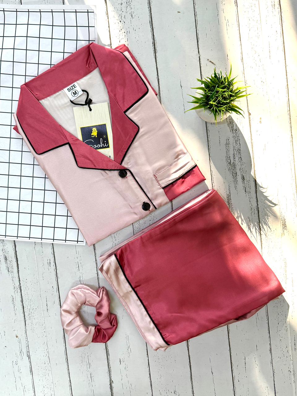 Pink & Peach PJ Set (Women)