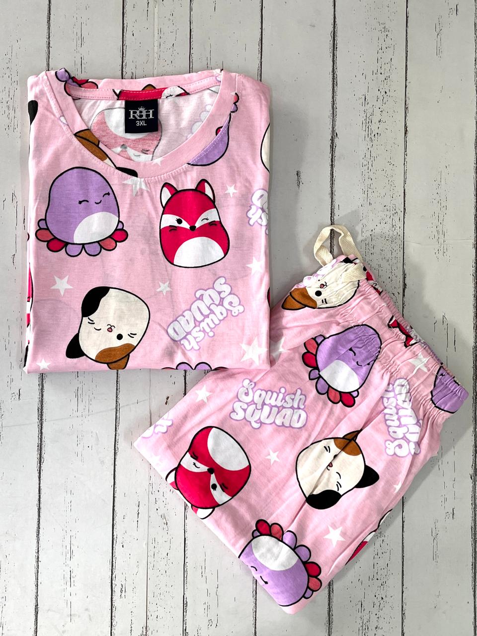 Pink Squad Pj Set (Women)