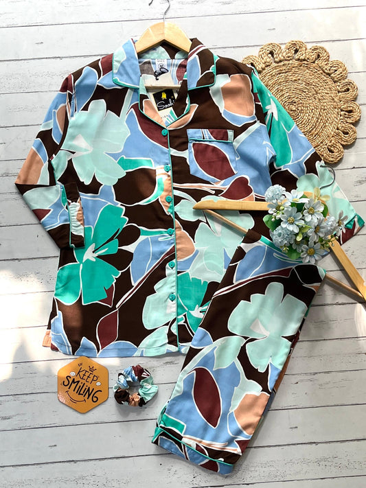 Multi Petal PJ Set ( Women )