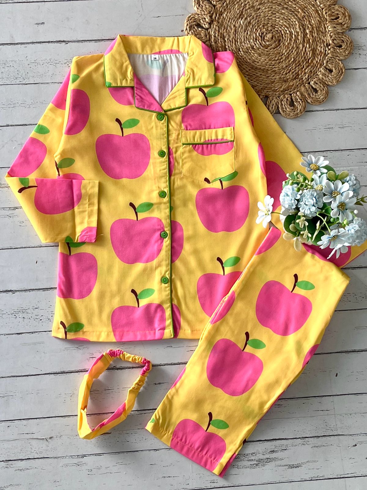 Sunny Apple  Pj Set (Kids)