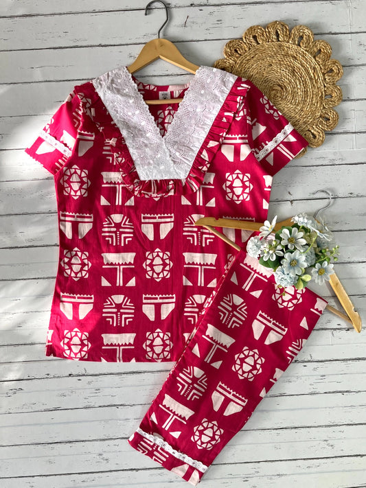 Lace Muse Nights Pj Set (Women)