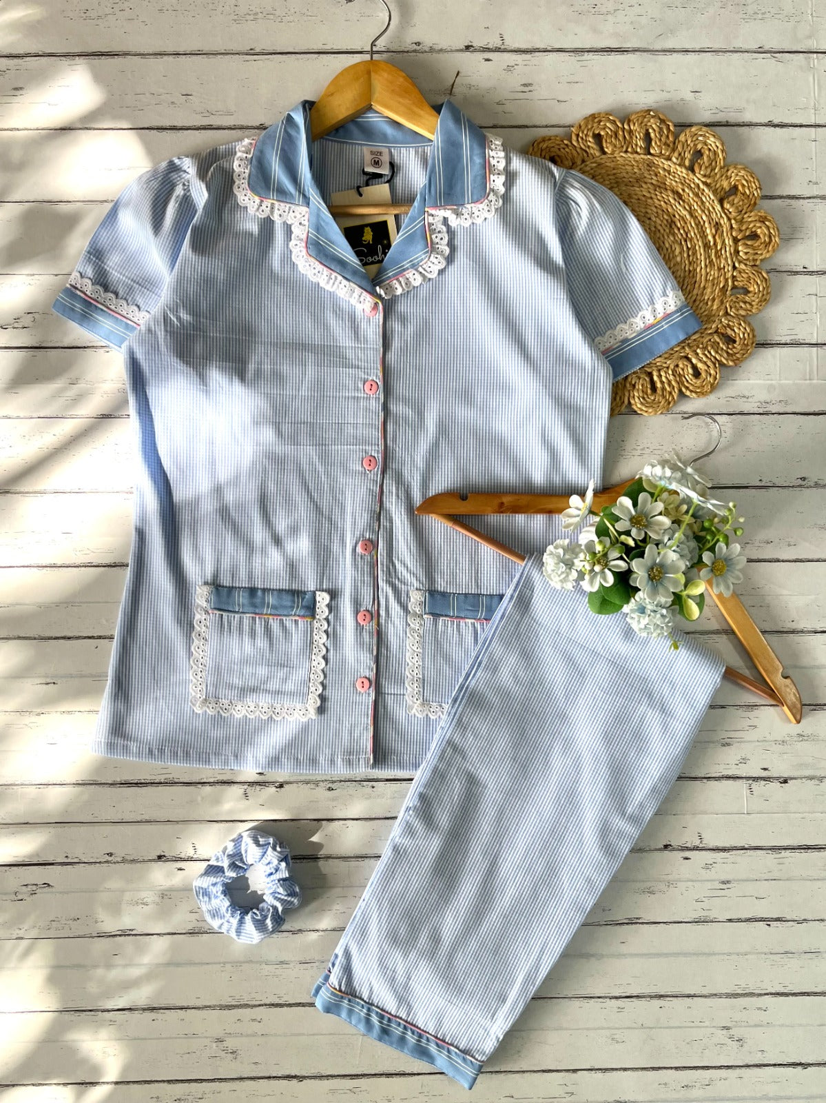 Blue Micro Pj Set (Women)