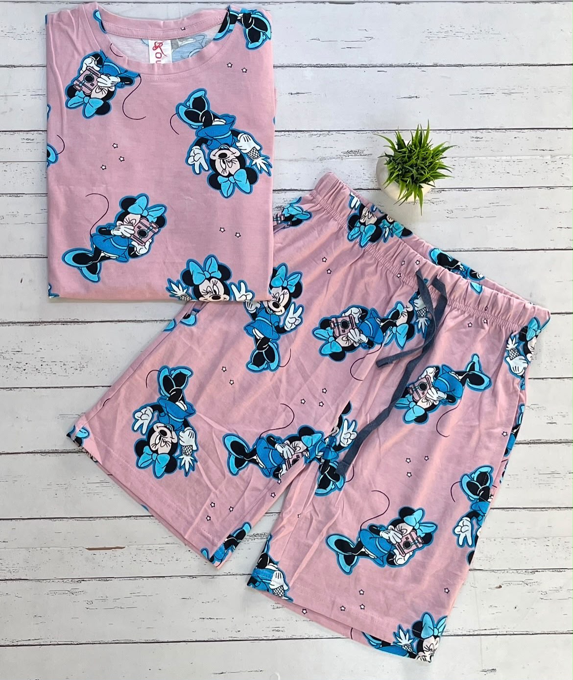 Pink Mickey Shorts 🎀(women )