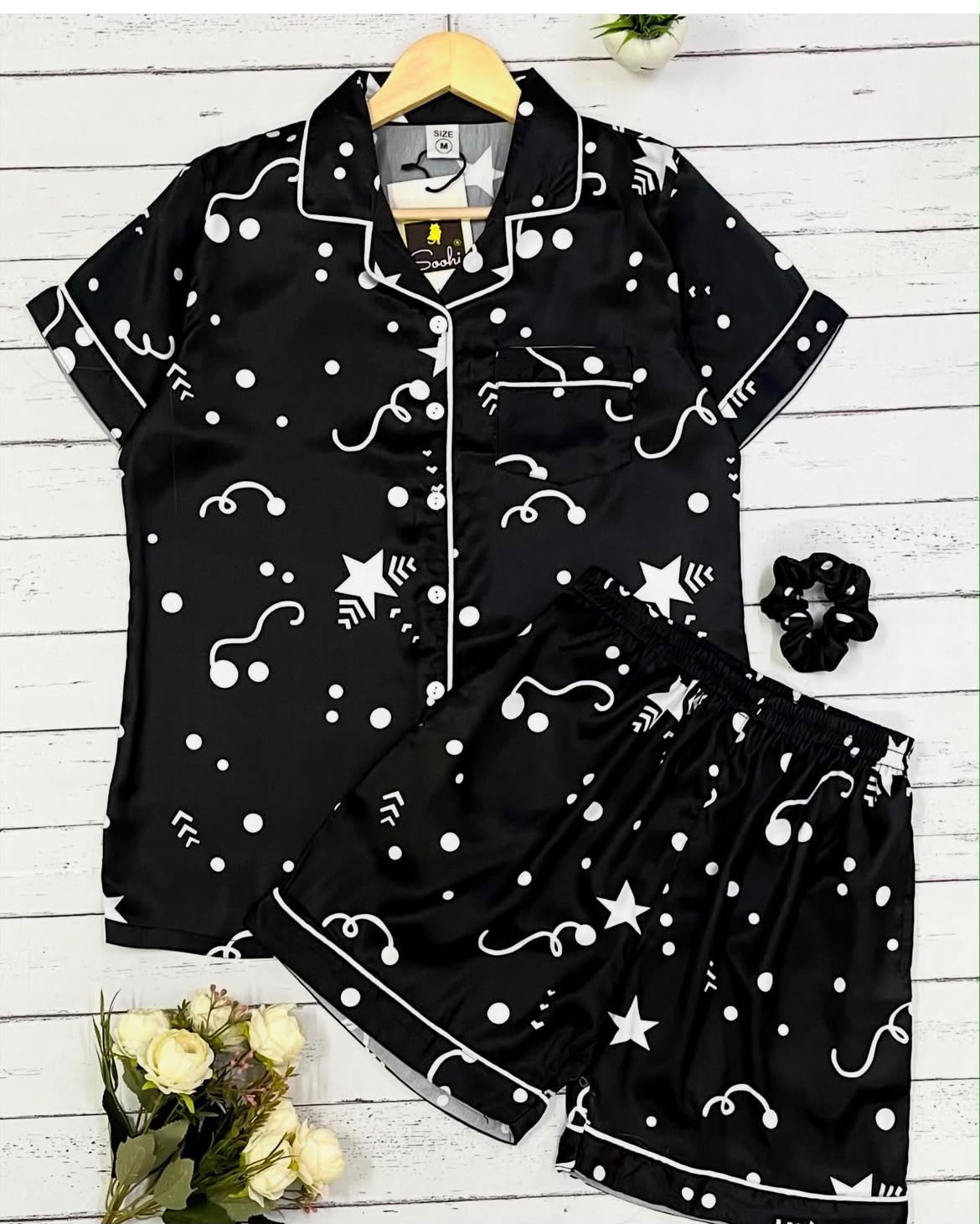 Abstract Dots Shorts( women)